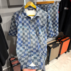 Turkish Shirt shorts set sws