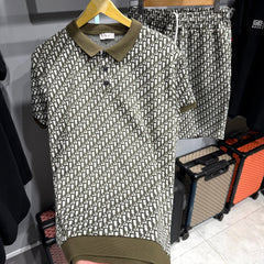 Turkish Shirt shorts set sws