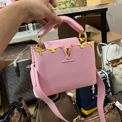 L-V High quality Ladies bag DOUBLE BOX LB03w
