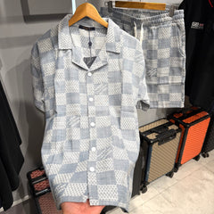Turkish Shirt shorts set sws