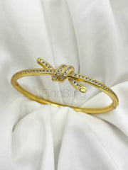 Gold Double-Bar Bracelet