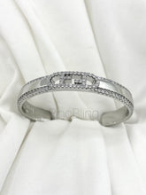 Branded Chain-Detail Bracelet