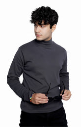 Turtle neck Charcoal VESTOJ
