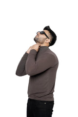 Turtle neck Coffee Brown VESTOJ
