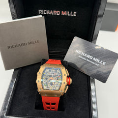 RM MASTER PLUS WATCH AUTOMATIC WITH BOX