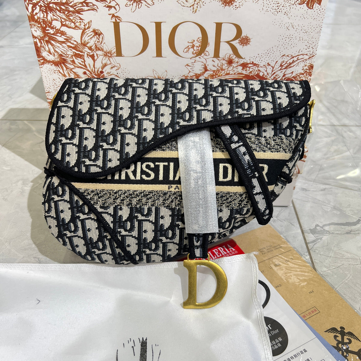Monogram Saddle Bag