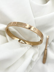 Rose Gold Screw Bracelet