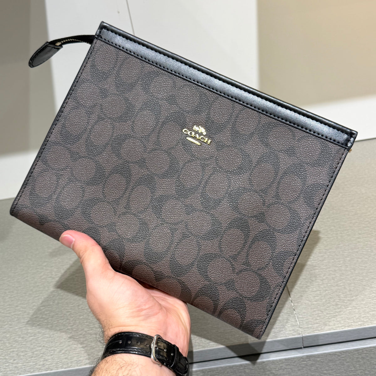 Trendy pouch premium Bag with box