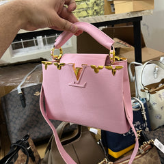 L-V High quality Ladies bag DOUBLE BOX LB03w
