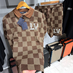 Turkish Shirt shorts set sws