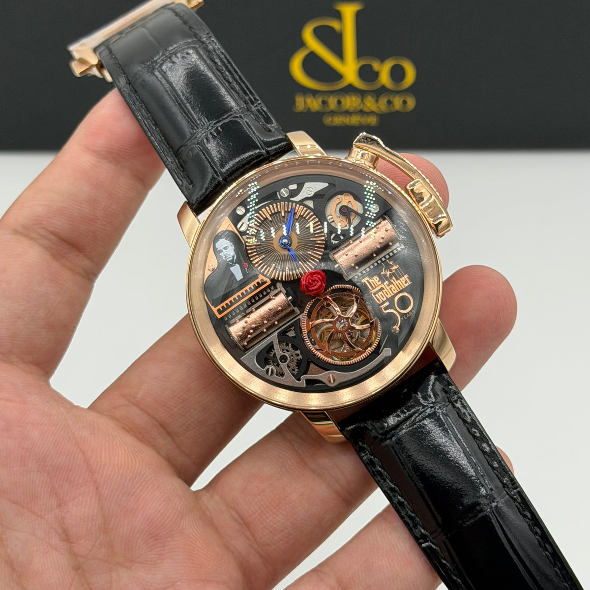 JACOB MASTER PLUS WATCH AUTOMATIC WITH BOX