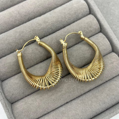 Trendy ear hoops small