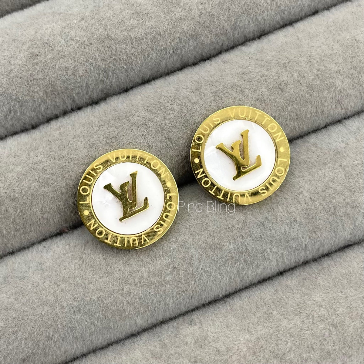 Branded ear stud