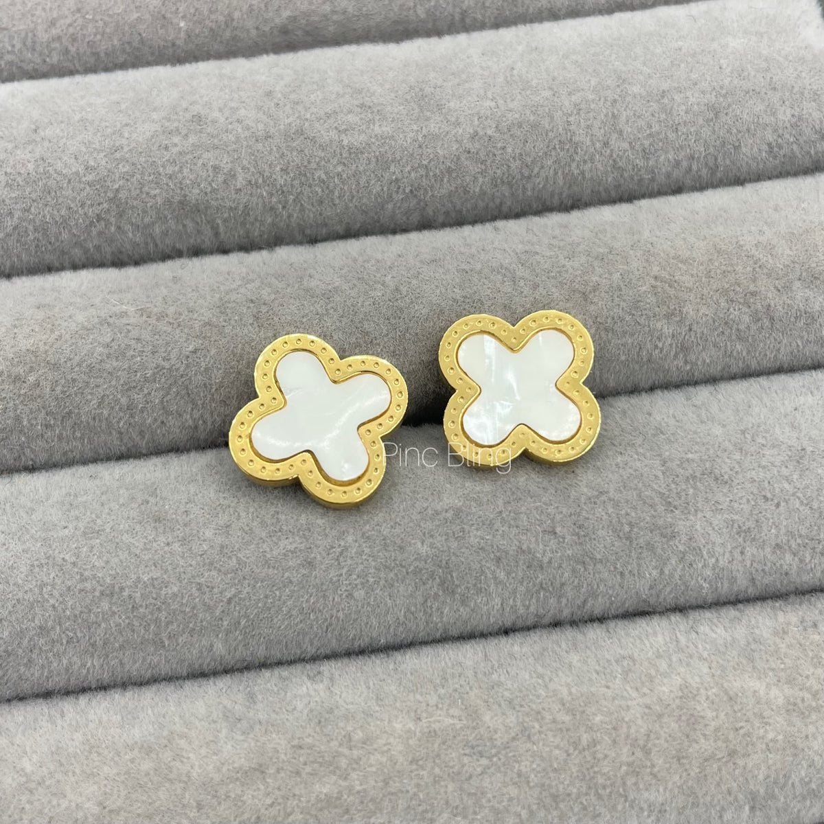 Branded ear stud