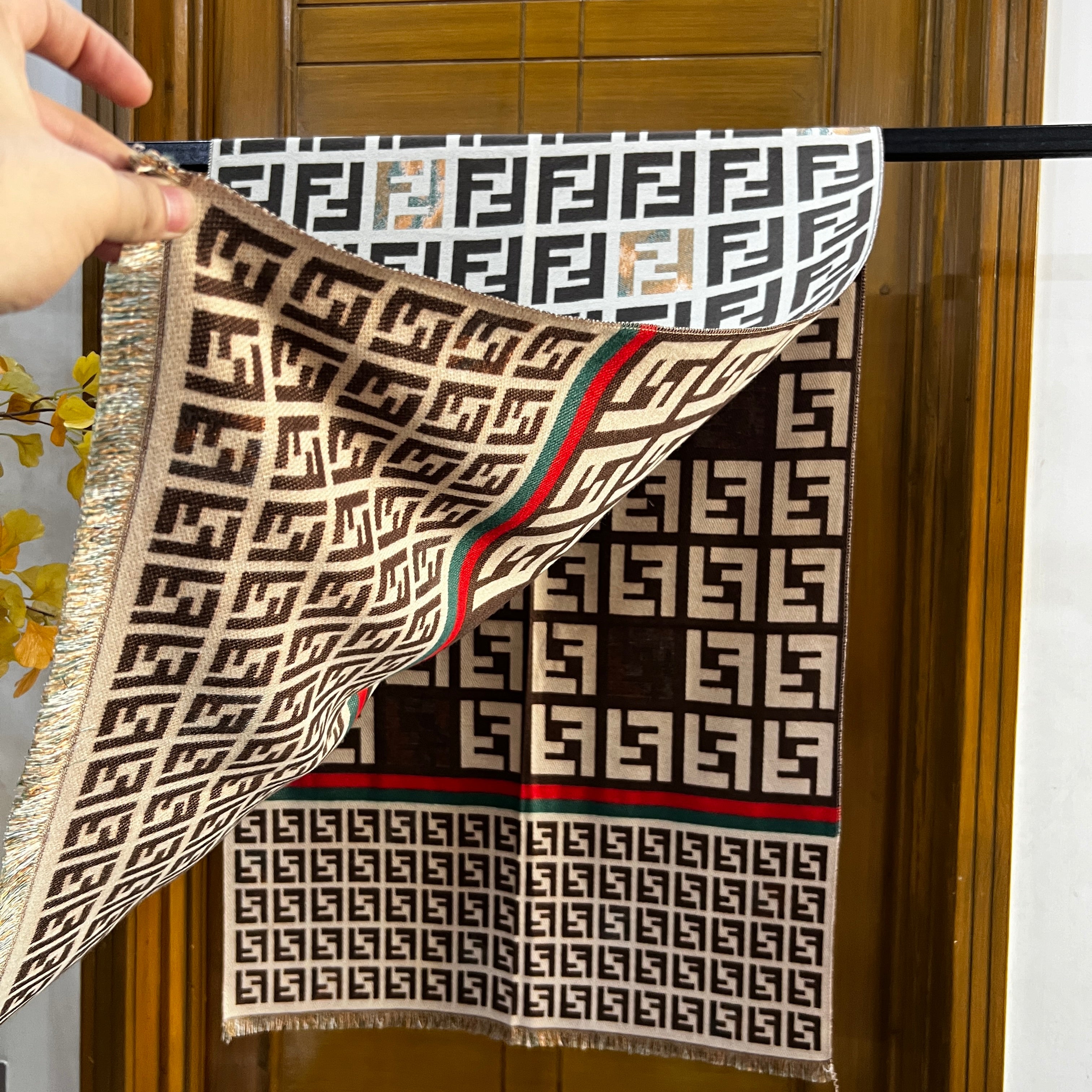 wool Scarf + shawl