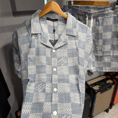 Turkish Shirt shorts set sws