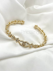 Gold Chain-Link Bracelet