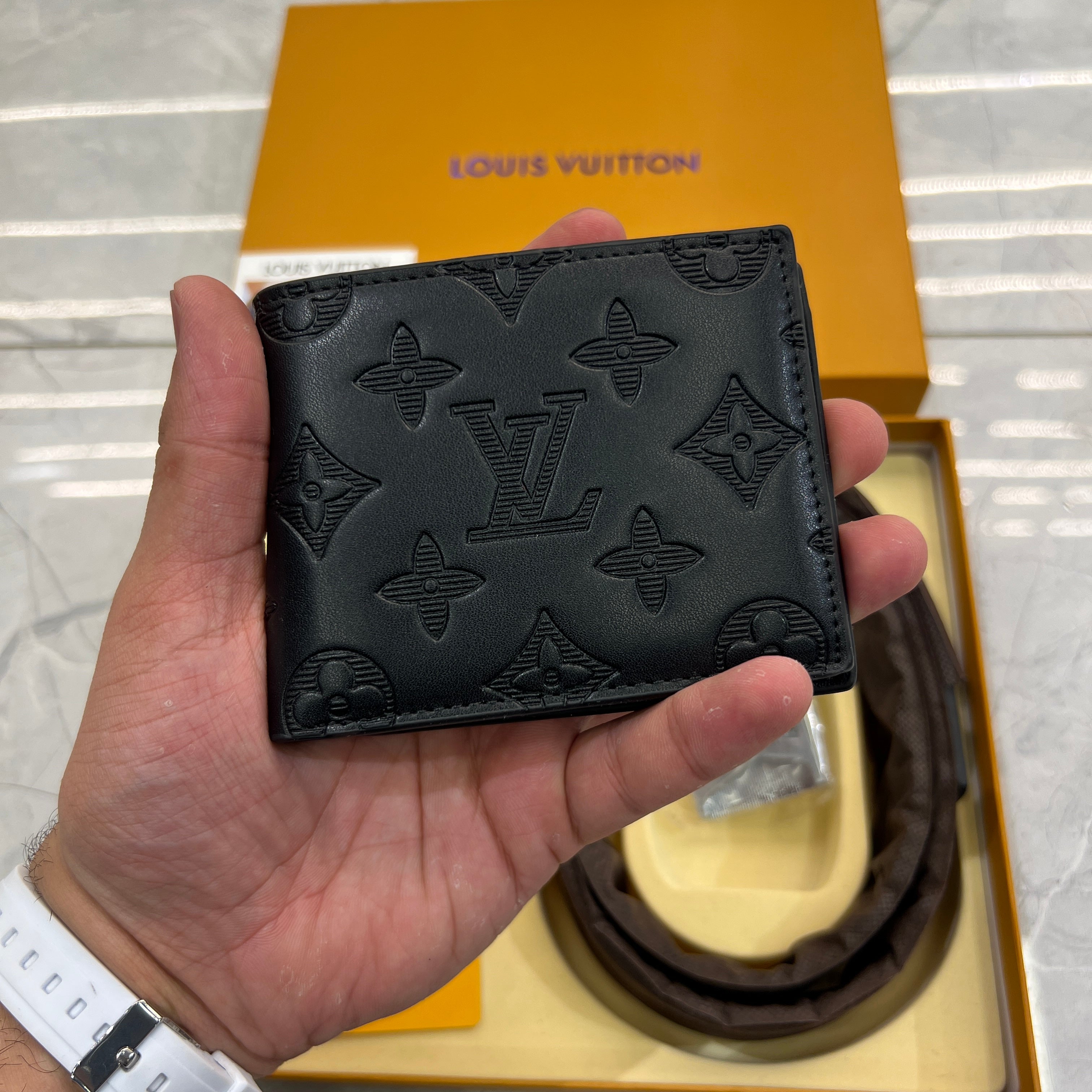 Wallet and belt Giftbox