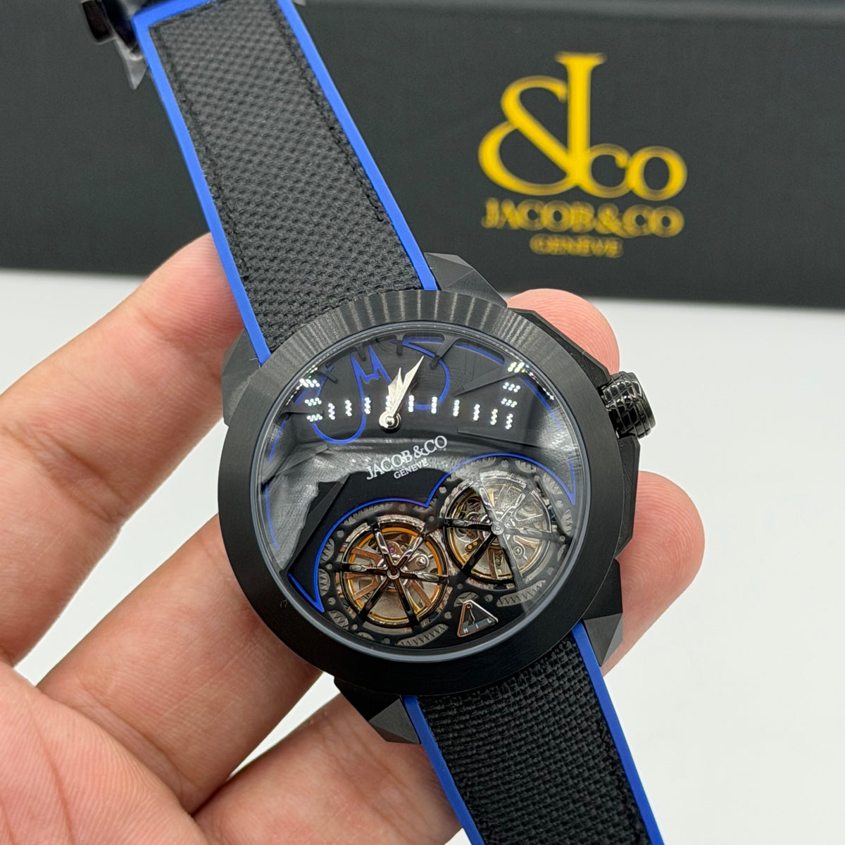 JACOB MASTER PLUS WATCH AUTOMATIC WITH BOX