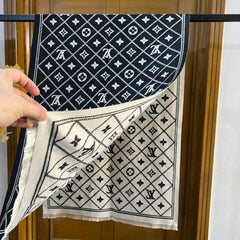 wool Scarf + shawl