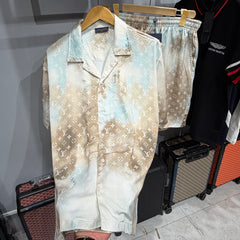 Turkish Shirt shorts set sws
