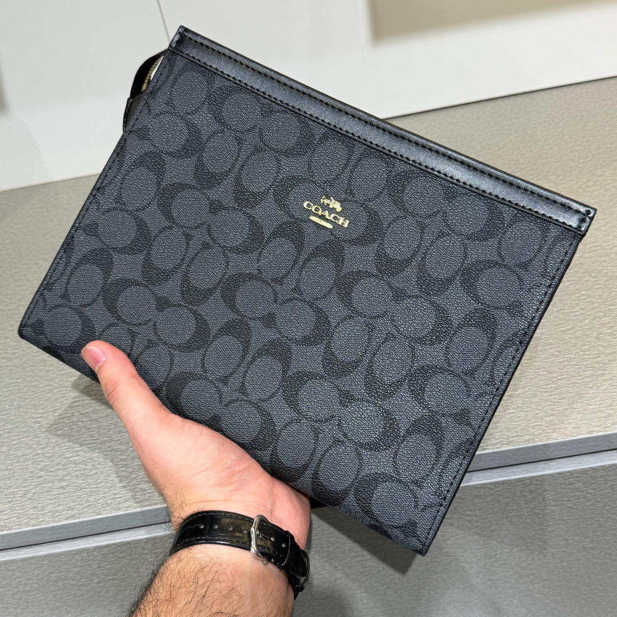 Trendy pouch premium Bag with box