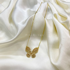 Zirconic butterfly set