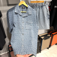 Turkish Shirt shorts set sws