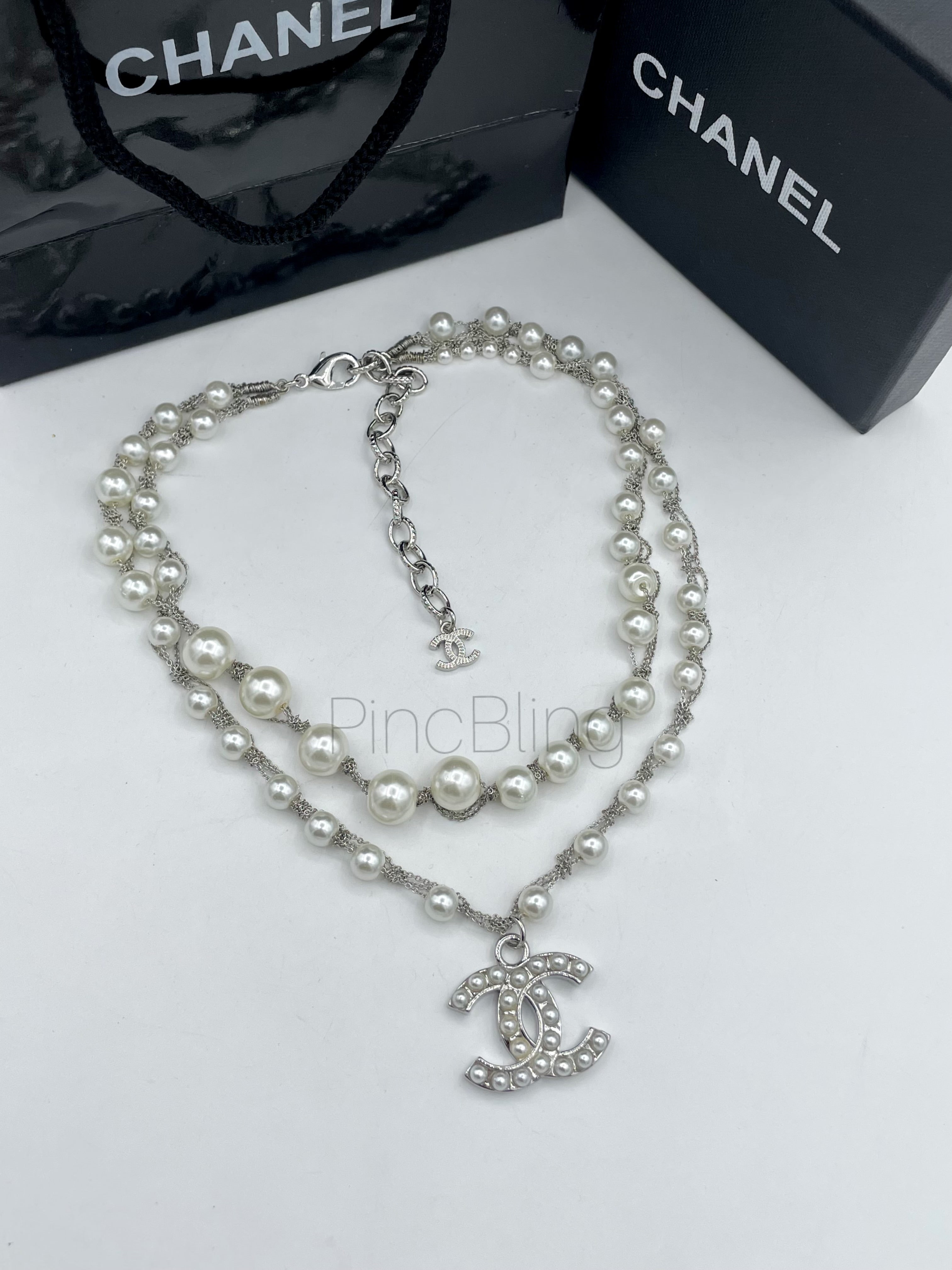 Luxe branded necklace