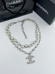 Luxe branded necklace