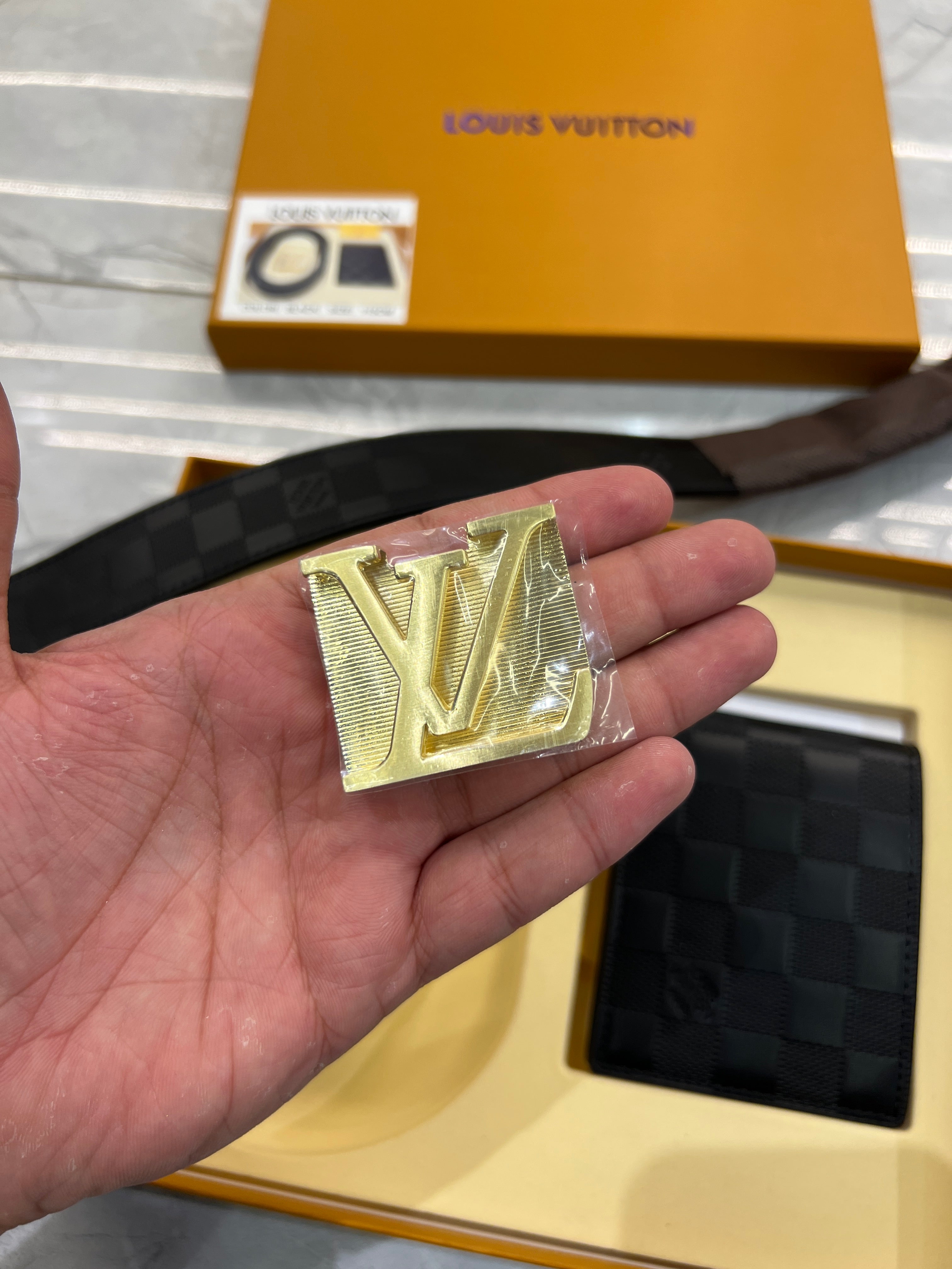 Wallet and belt Giftbox