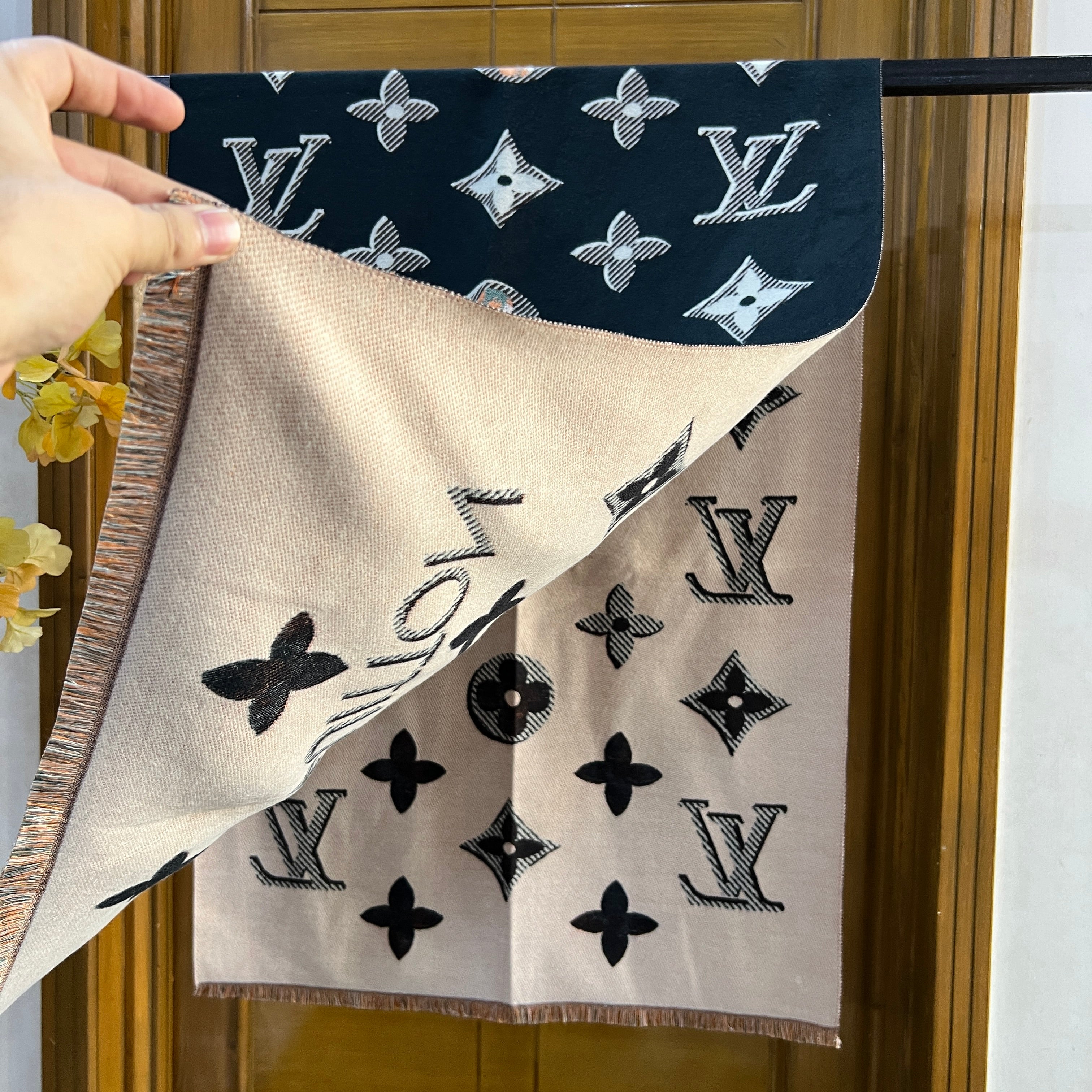 wool Scarf + shawl