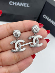 Diamond Spark Branded Earrings