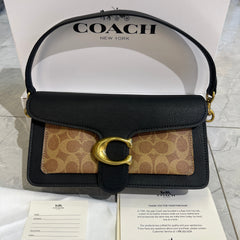 Branded Accent Satchel Bag