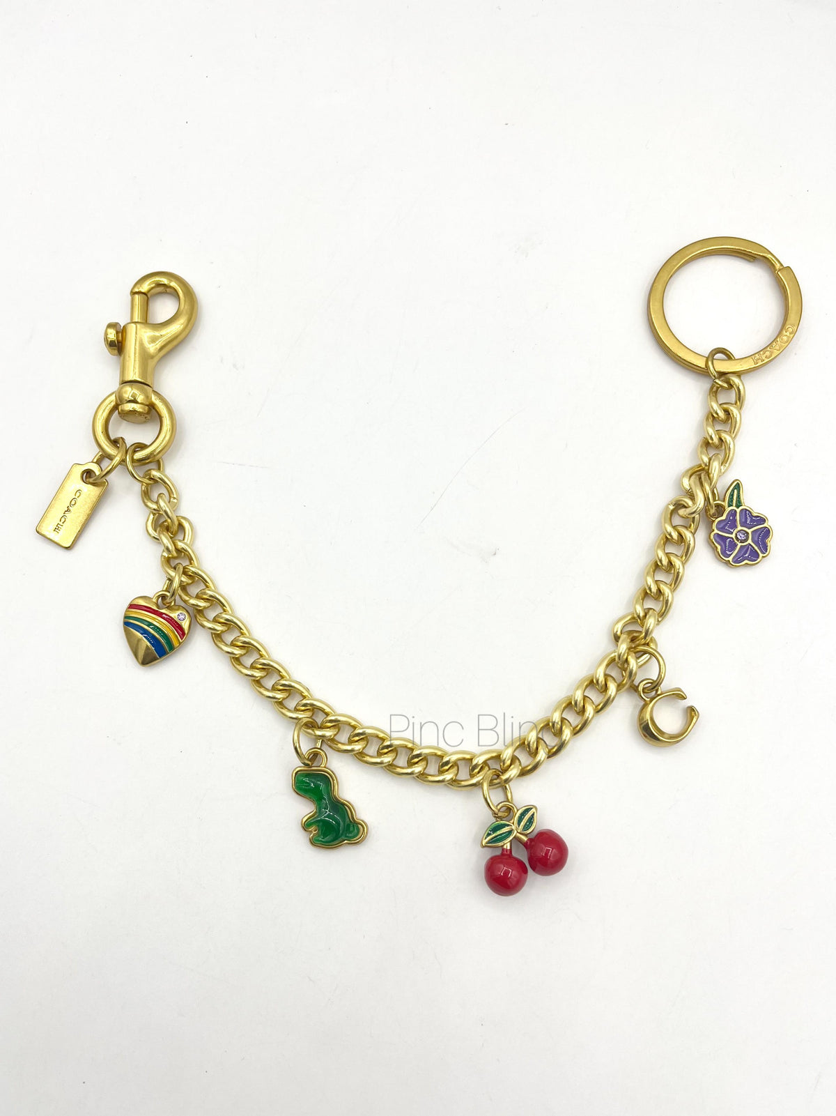 Mixed Mini Fruit Chain Charm Keychain