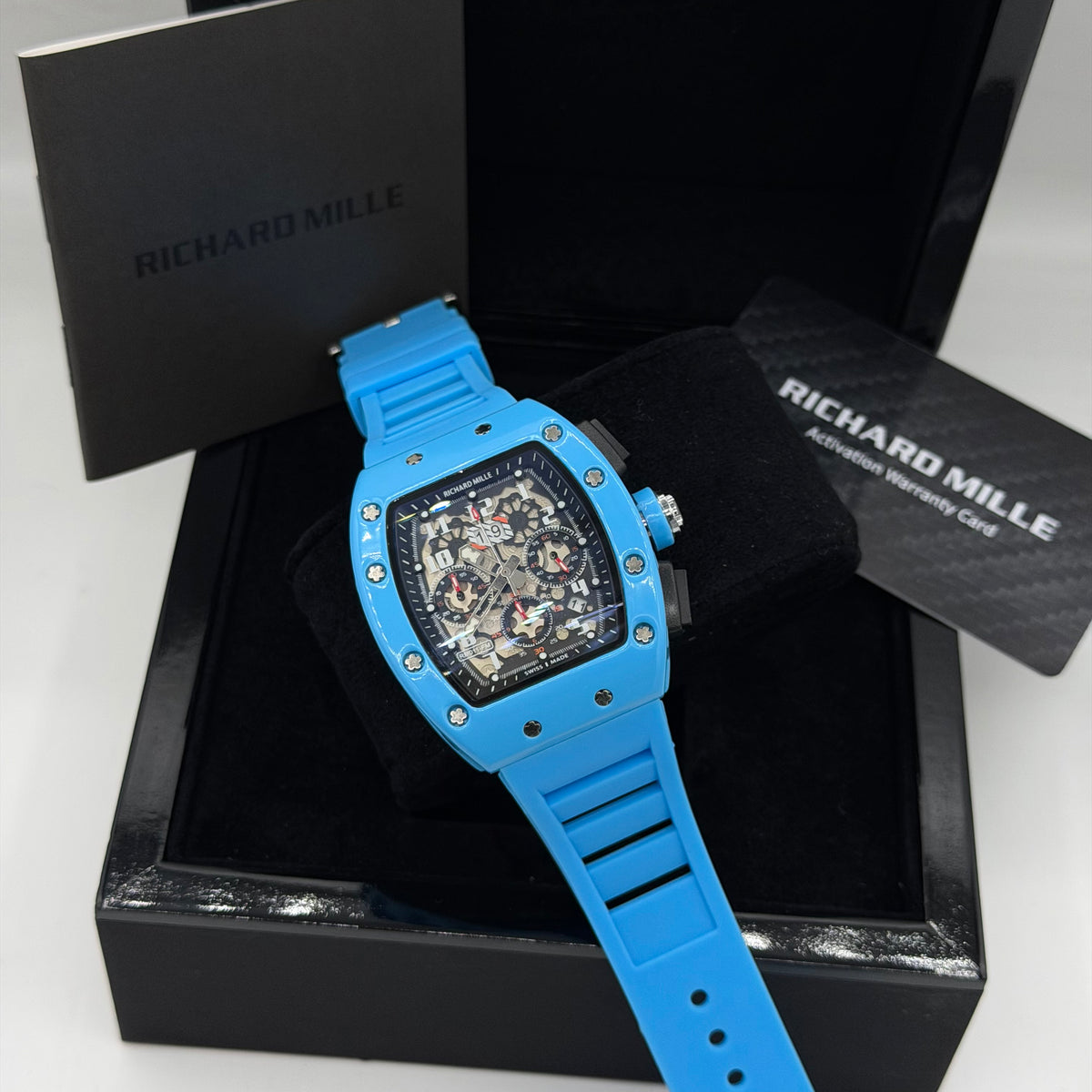RM WATCH QUARTZ WITH BOX
