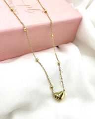 Golden Heart Necklace