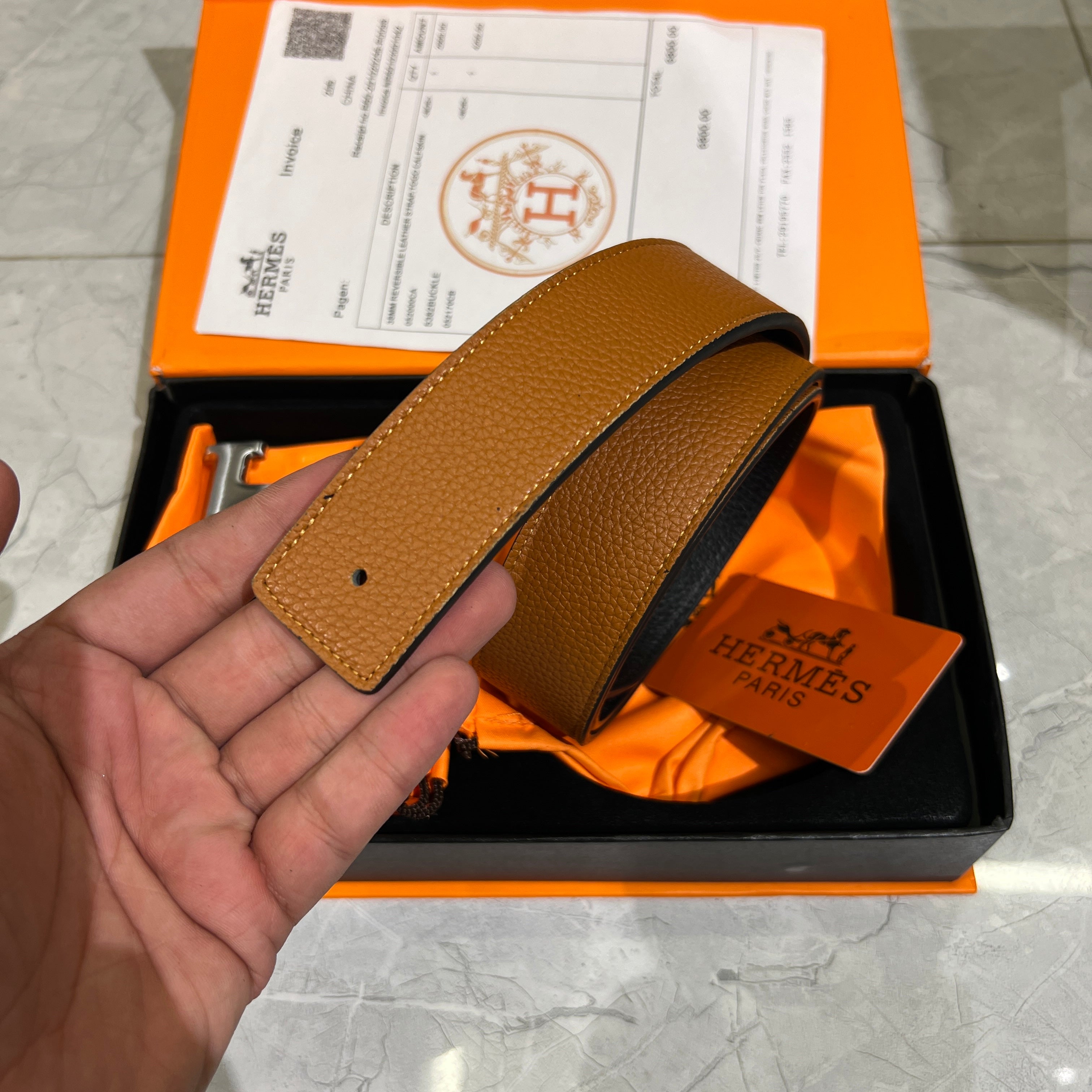 Hrms Wallet and belt Giftbox