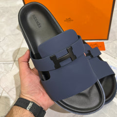 HERMES 'BLUE HIGH QUALITY SLIDE
