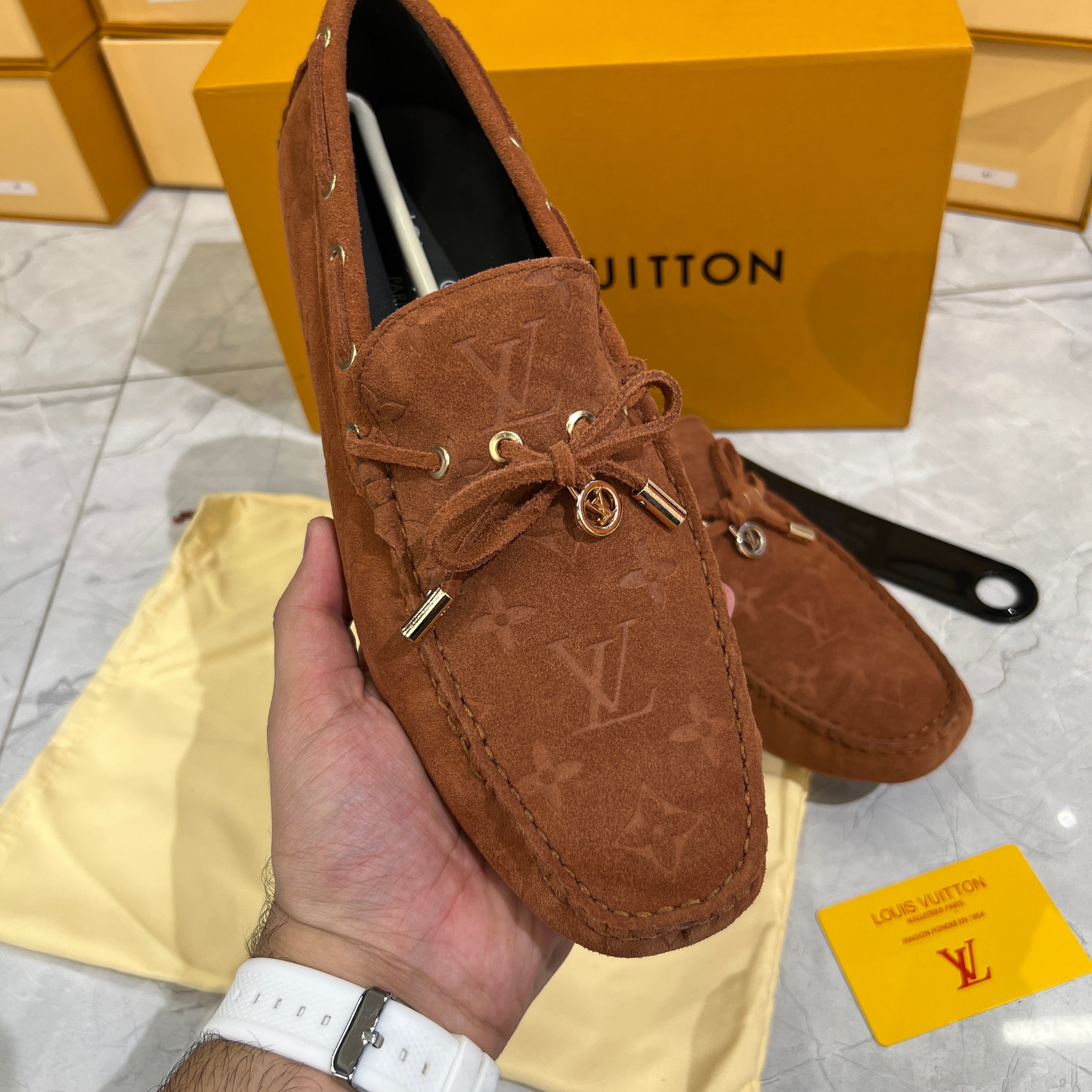 LV B LOAFERS