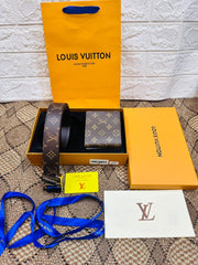 LV Wallet and belt Giftbox