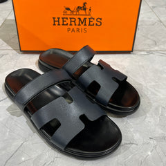 HERMES 'DNB LEATHER HIGH QUALITY SLIDE