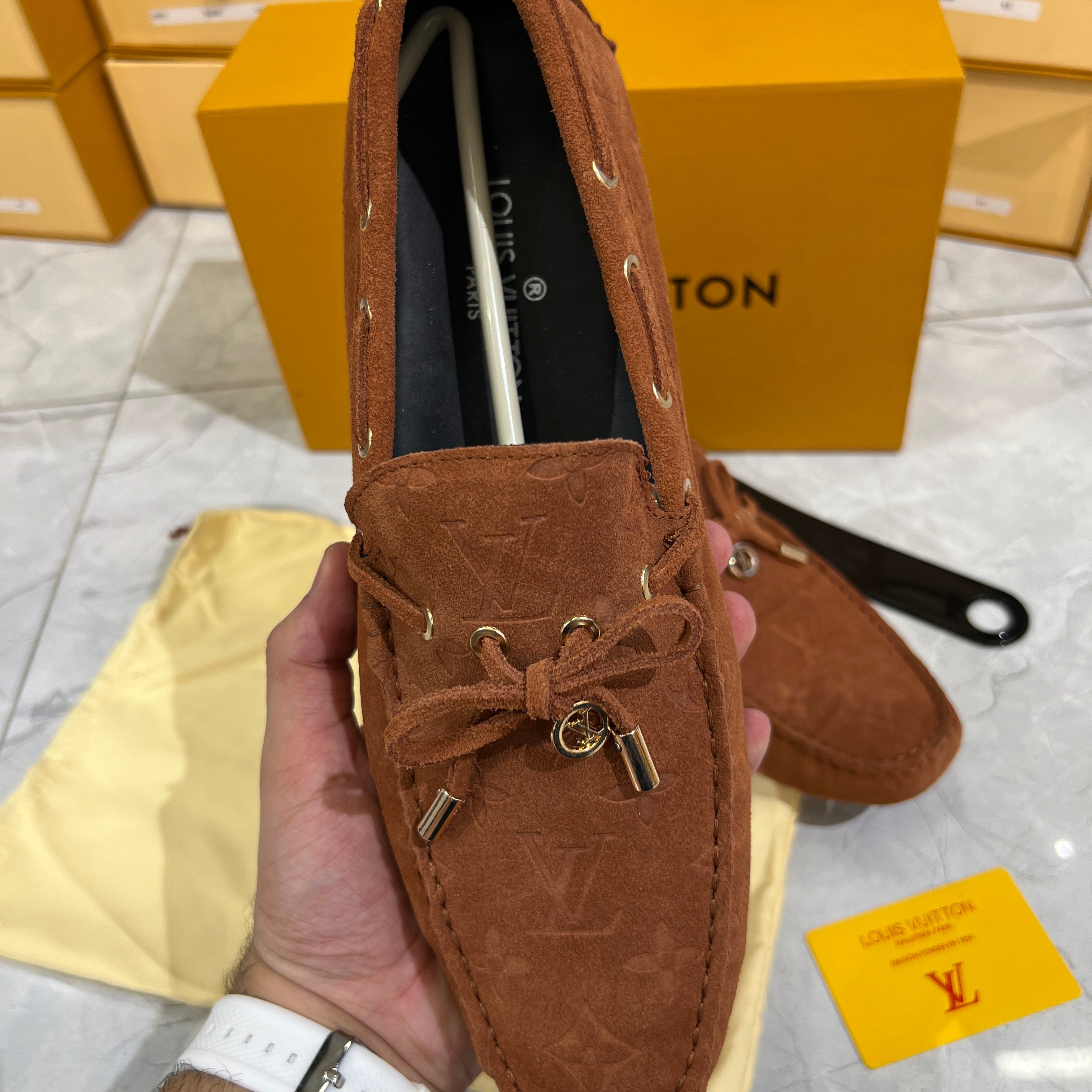LV B LOAFERS