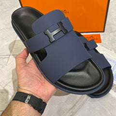 HERMES 'BLUE HIGH QUALITY SLIDE