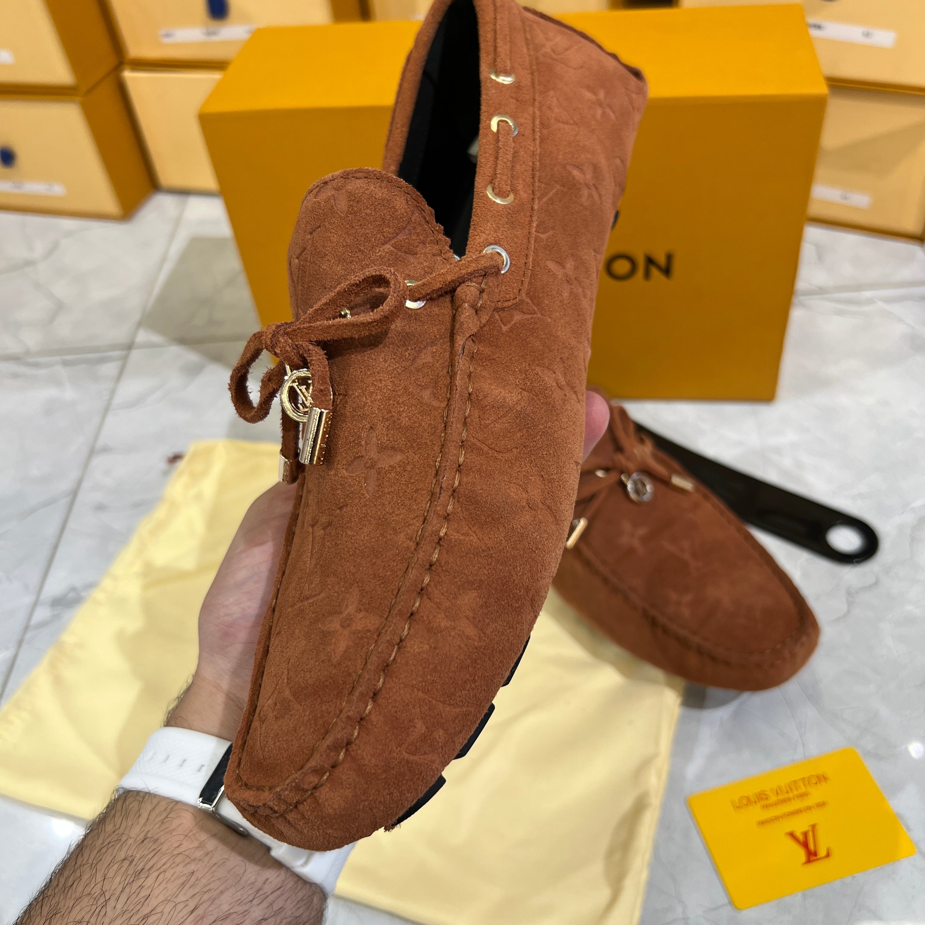 LV B LOAFERS