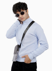 Turtle neck sky blue VESTOJ