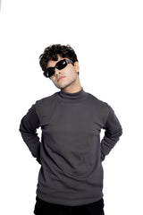 Turtle neck Charcoal VESTOJ