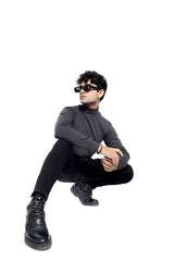 Turtle neck Charcoal VESTOJ